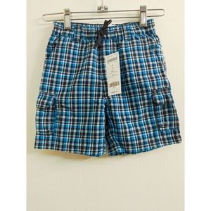 New Gymboree 2T Blue Plaid Shorts